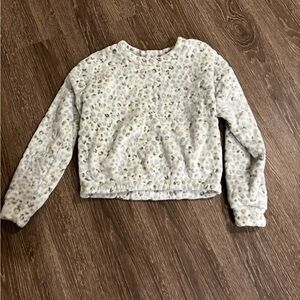 Hippie Rose plush and soft sweatshirt. Girls size 14/16